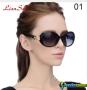 óculos de sol feminino, lian san, polarizado, alta qualidade, com strass. 1