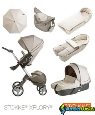 2014 v4 stokke xplory carrinho de bebê completo (s