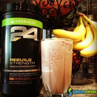 24 hours rebuild strength -suplemento proteico para atletas sabor chocolate