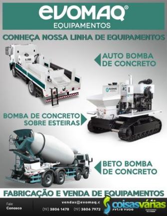 Bombas de concreto evomaq