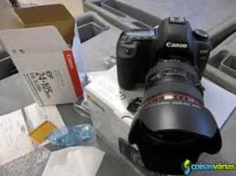 Câmera canon eos 5d mark iii digital com lente