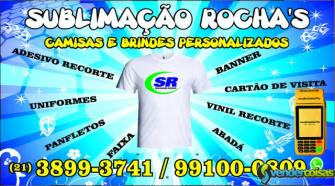 Camisas e brindes personalizados