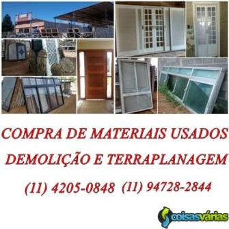 Compra de materiais de demolição em santana de parnaíba,  barueri, alphaville