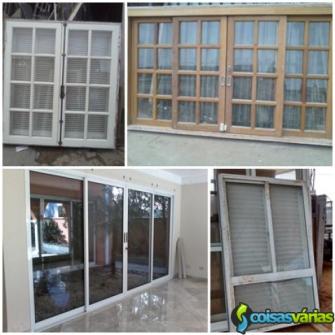 Compra de materiais de reforma usados: portas e janelas em santana de parnaíba
