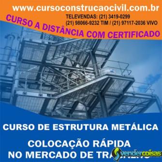 Curso de estrutura metálica - cursoconstrucaocivil