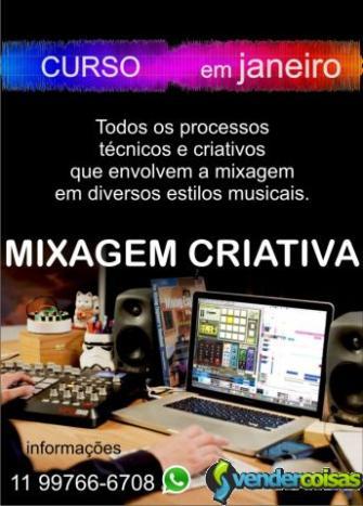 Curso de mixagem criativa(áudio)