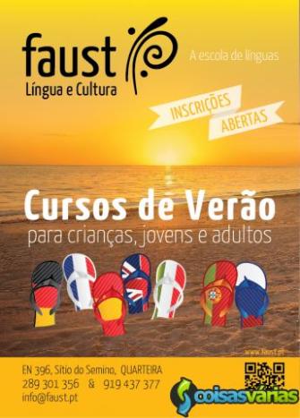 Cursos de verão - espanhol