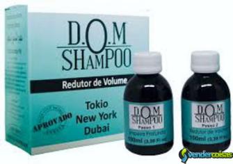 Dom shampoo redutor de volume sem formol e cômodo para uso em casa