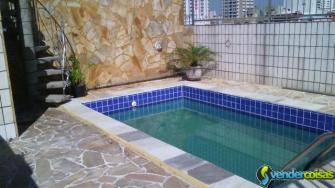 Excelente cobertura duplex com piscina