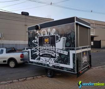 Food truck, trailher de lanche,  trailer completo.