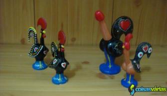 Galos de barcelos diversos tamanhos