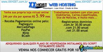 Hospedagem sites, lojas virtuais, sistema imobiliária, guia comercial