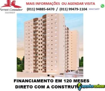 Lançamento em mauá - 2 e 3dorms 61m2 e 80m2 - 1 ou 2 vagas - 120 meses direto construtor 