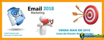 Lista de emails 2018 atualizado