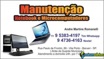 Manutenção e formatação de computadores e notebooks – barueri sp