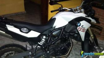 Moto bmw f gs 800 branca - 2015