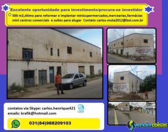 Prédio comercial antigo,oportunidade investimento!