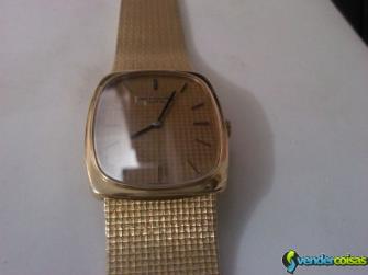 Relógio patek philippe todo em ouro modelo bracele