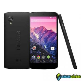 Smartphone nexus 5 d821, 4g/3g, wifi, gps, 16gb, android 4.4, câmera 8.0, preto - lg