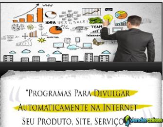 Software para divulgação de sites e negocios