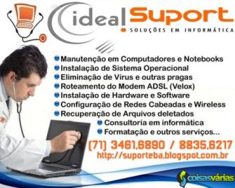 Suporte técnico em informática salvadorba