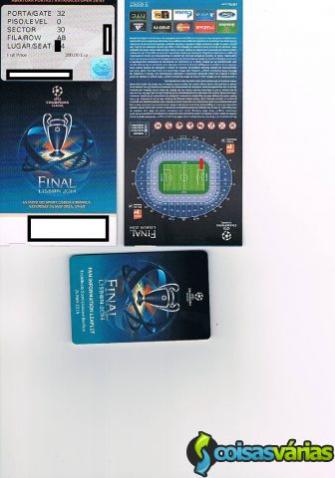Uefa champions leaguea final tickets(lisbon 2014)