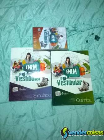 Vendo livros e simulados do enem