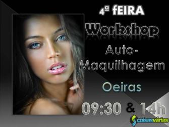 Workshop auto maquilhagem - oeiras 7 maio – quarta-feira