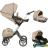 Carrinho de bebê stokke xplory v4 com alcofa e assento de carro