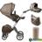 Carrinho de bebê stokke xplory v4 com alcofa e assento de carro