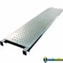 Andaime tubular piso metalico 1,5 metros 1