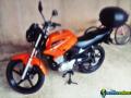 Vendo agio factor ybr 125cc ed laranja toda comple 1