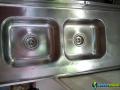 Vendo pia inox 2 cubas 1